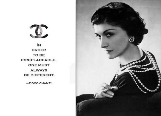 Coco Chanel Quote Card